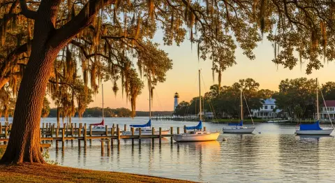 Morar em Mount Dora (Orlando): charme histórico, lagos e casas novas