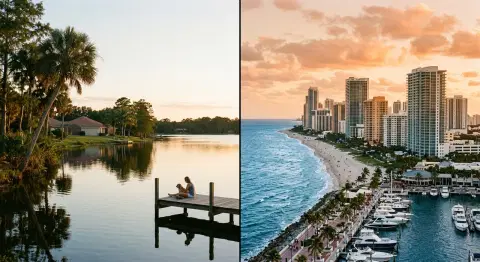Orlando ou Miami para investir em imóvel: custo, clima e retorno de aluguel
